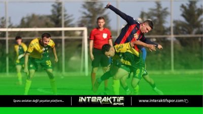 Süper Lig ekipleri Mağusa Türk Gücü ve Yeniboğaziçi hazırlık maçında