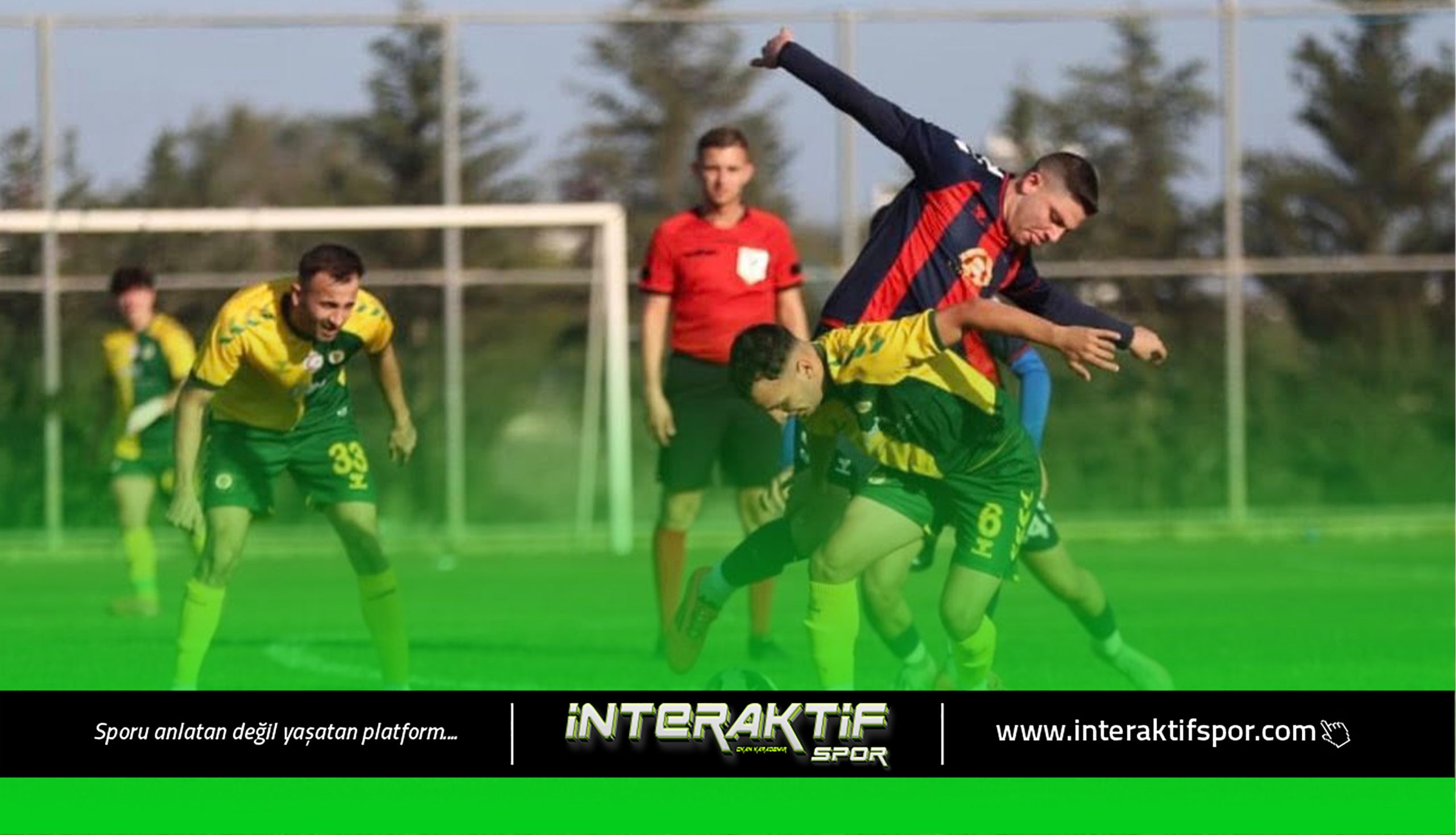 Süper Lig ekipleri Mağusa Türk Gücü ve Yeniboğaziçi hazırlık maçında