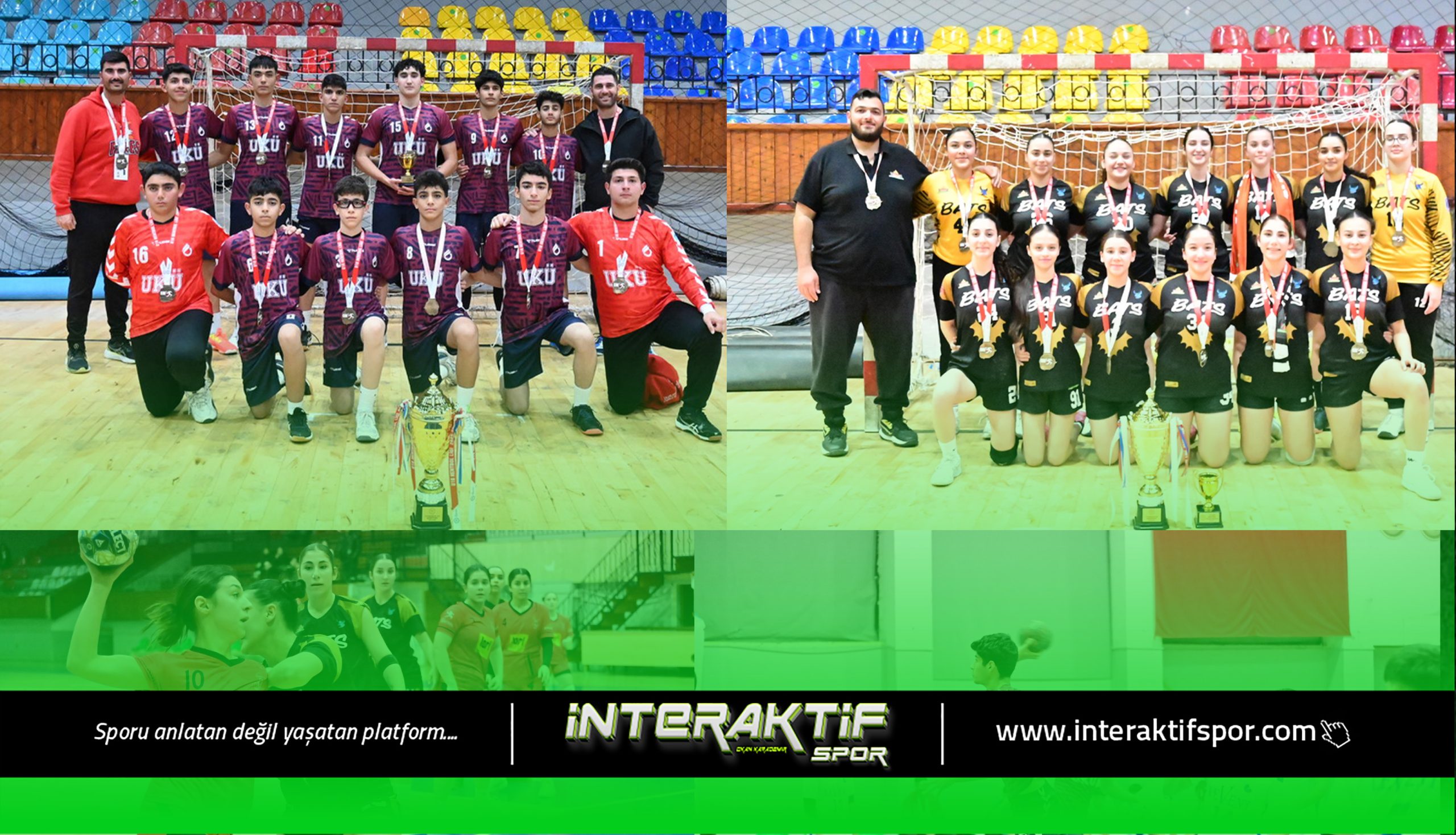 Hentbolda U18 Ligi dün akşam oynanan final ikinci karşılaşmalarının ardından