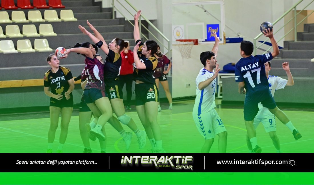 U18 Hentbol Ligi’nde final serisi ilk maçları bugün oynanıyor. 
