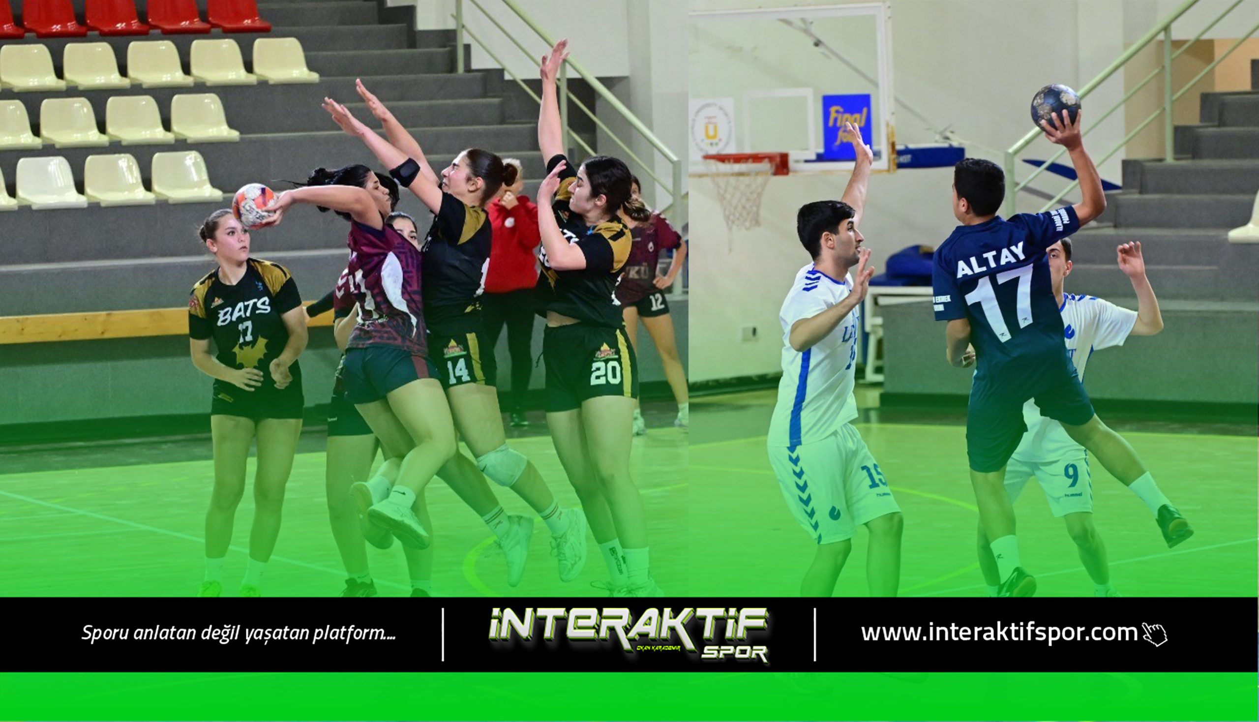 U18 Hentbol Ligi’nde final serisi ilk maçları bugün oynanıyor. 