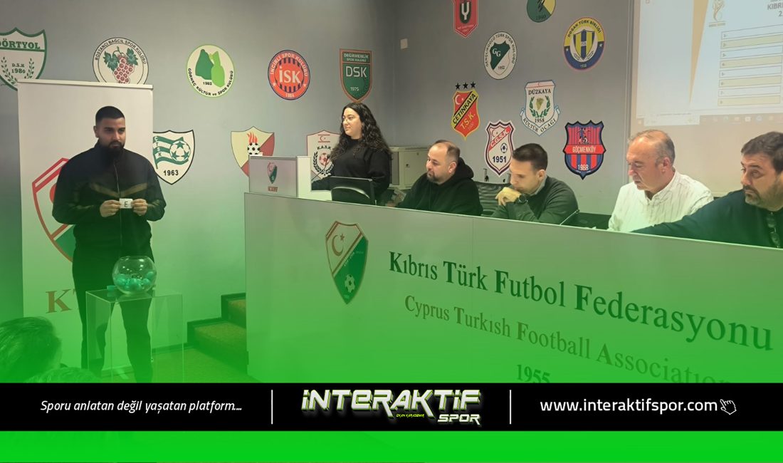 Kıbrıs Kupası'nda 2. Tur eşleşmeleri belirlendi.
