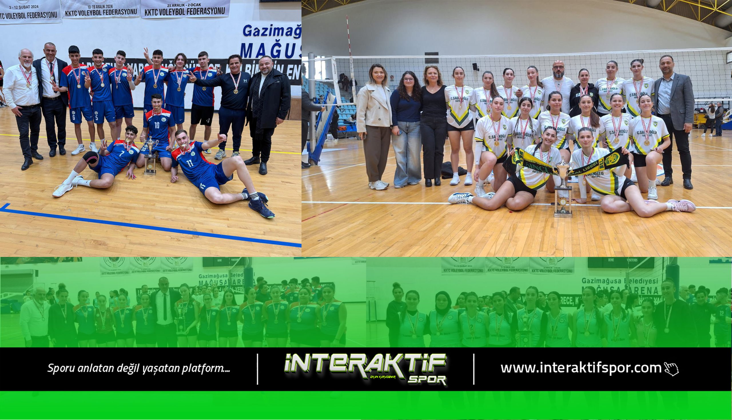 Milli Eğitim Bakanlığı tarafından düzenlenen Liselerarası (Gençler) Voleybol Şampiyonası bugün