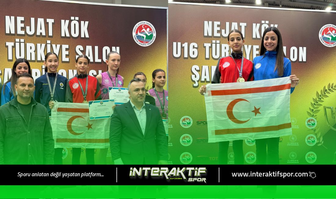 Atletizmde önemli bir başarı daha Bursa’da düzenlenen U16 Türkiye Salon