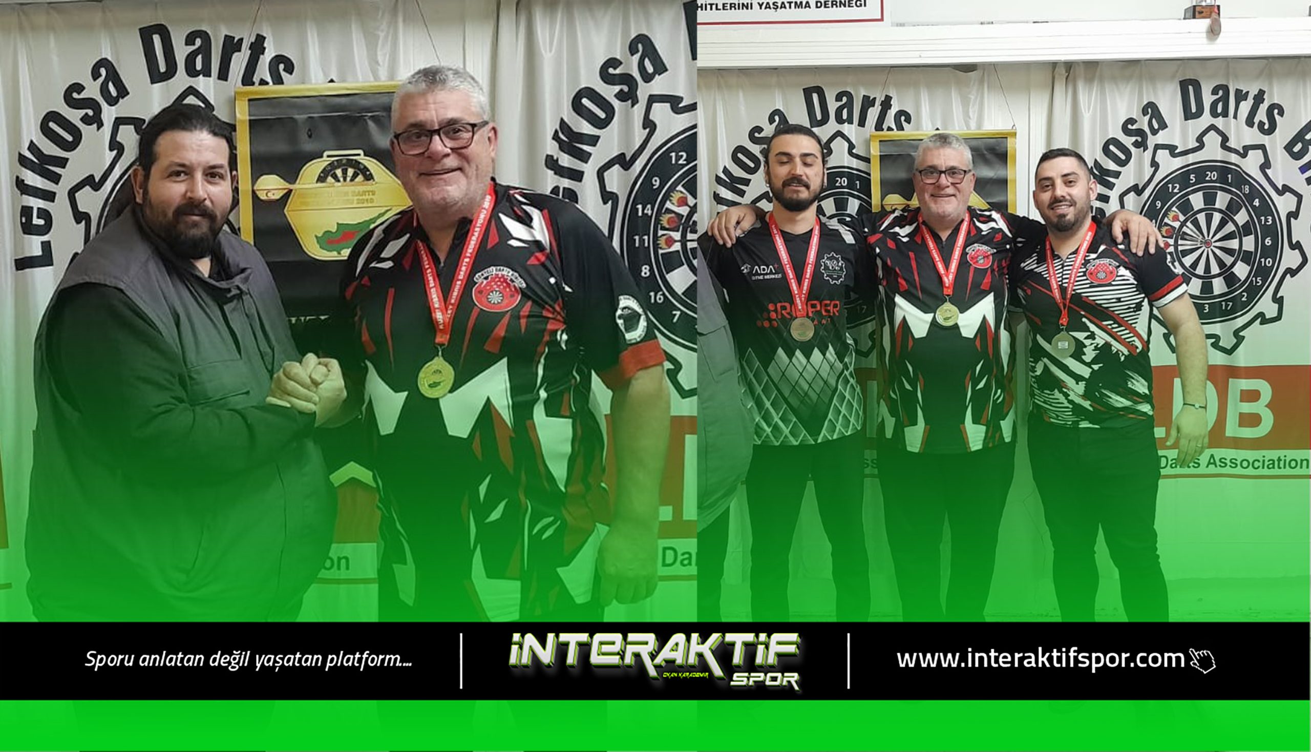 Kuzey Kıbrıs Darts Federasyonu tarafından düzenlenen Ferdi Birinci Lig’de dördüncü