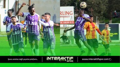 AKSA Süper Lig’in 18. haftasında play-out bölgesinden uzaklaşmak isteyen Lefke