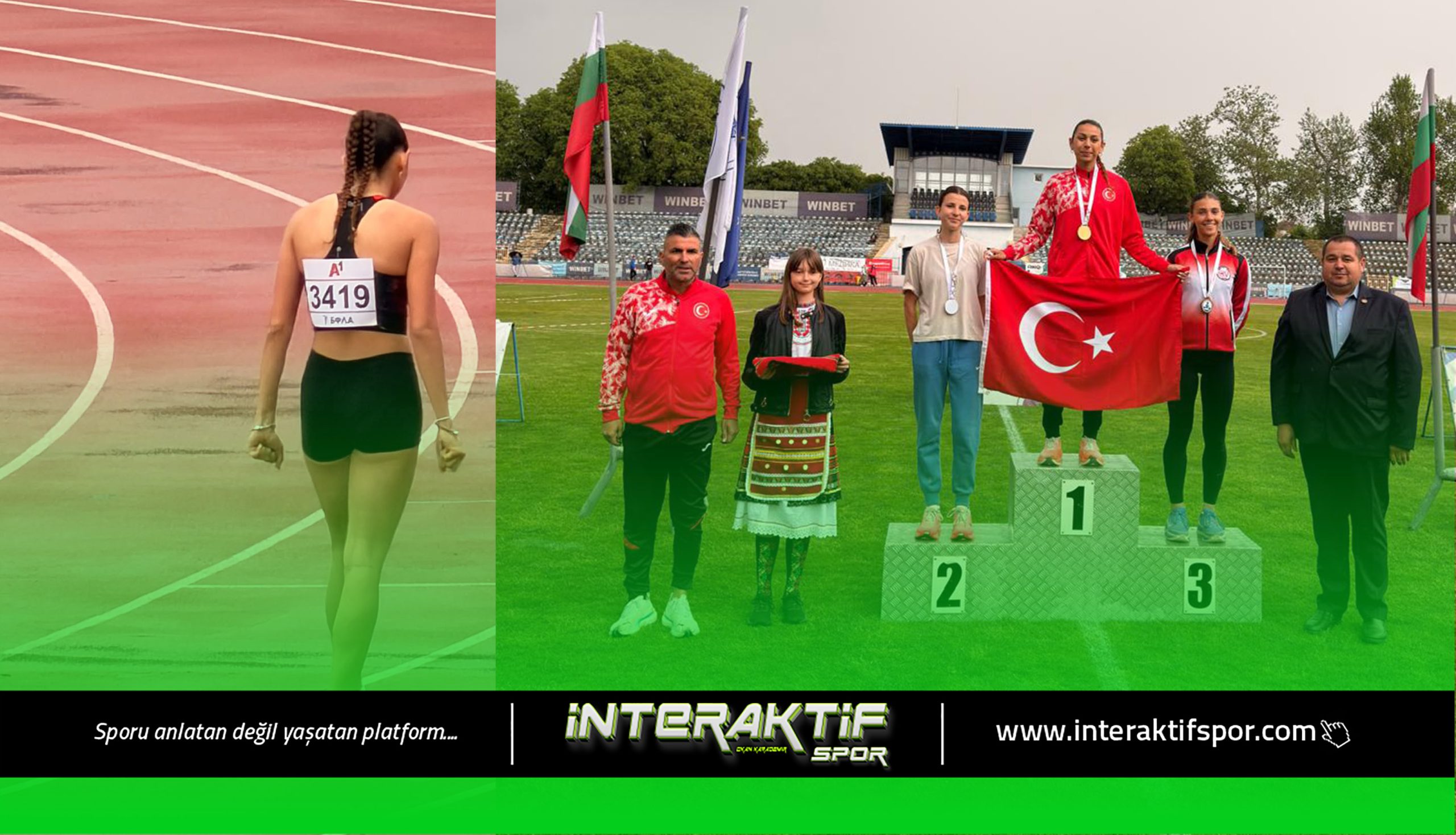 Ada Kafa, ilk Avrupa yarışında birinci olarak gururlandırdı.