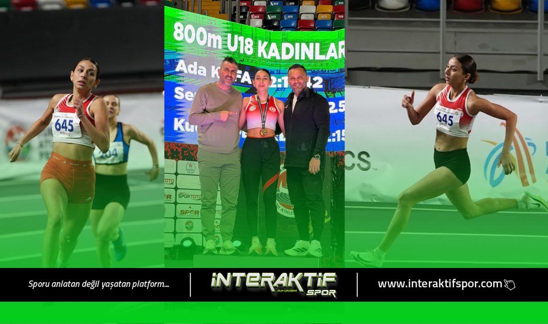 KKTC Atletizm Federasyonu’nun gelecek vaat eden milli atleti Ada Kafa,