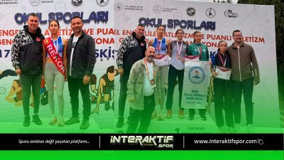Eskişehir’de düzenlenen Liseler Atletizm Final Yarışmaları’nda Gazimağusa Türk Maarif Koleji
