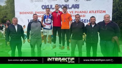 Eskişehir’de düzenlenen Liseler Atletizm Final Yarışmaları’nın ikinci gününde Kurtuluş Lisesi