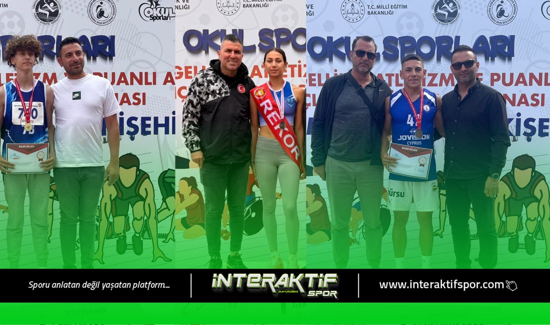 Türkiye Liseler Atletizm Finalleri, Eskişehir’de gerçekleşti. Ülkemizde başarılı olarak katılım