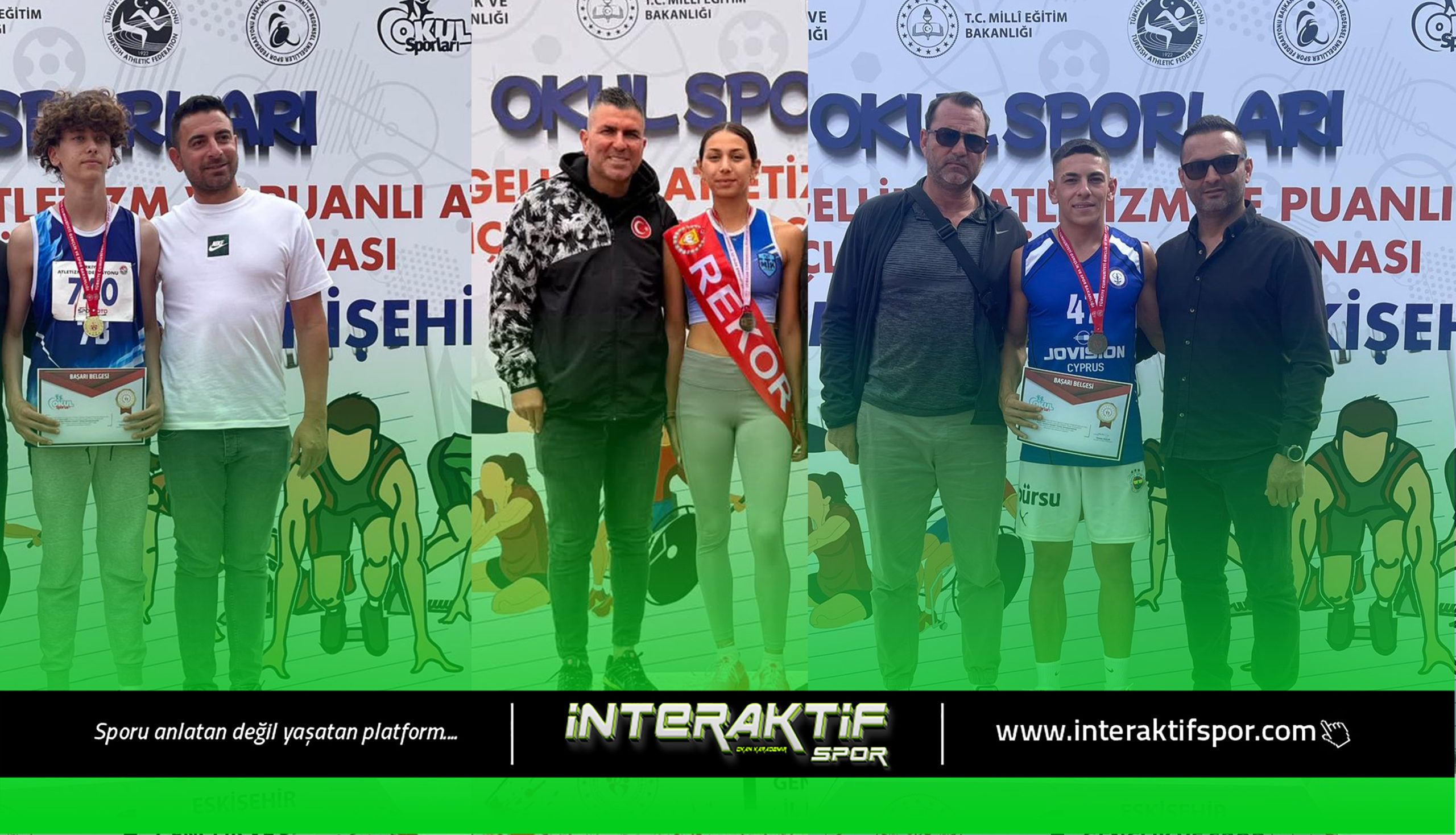 Türkiye Liseler Atletizm Finalleri, Eskişehir’de gerçekleşti. Ülkemizde başarılı olarak katılım
