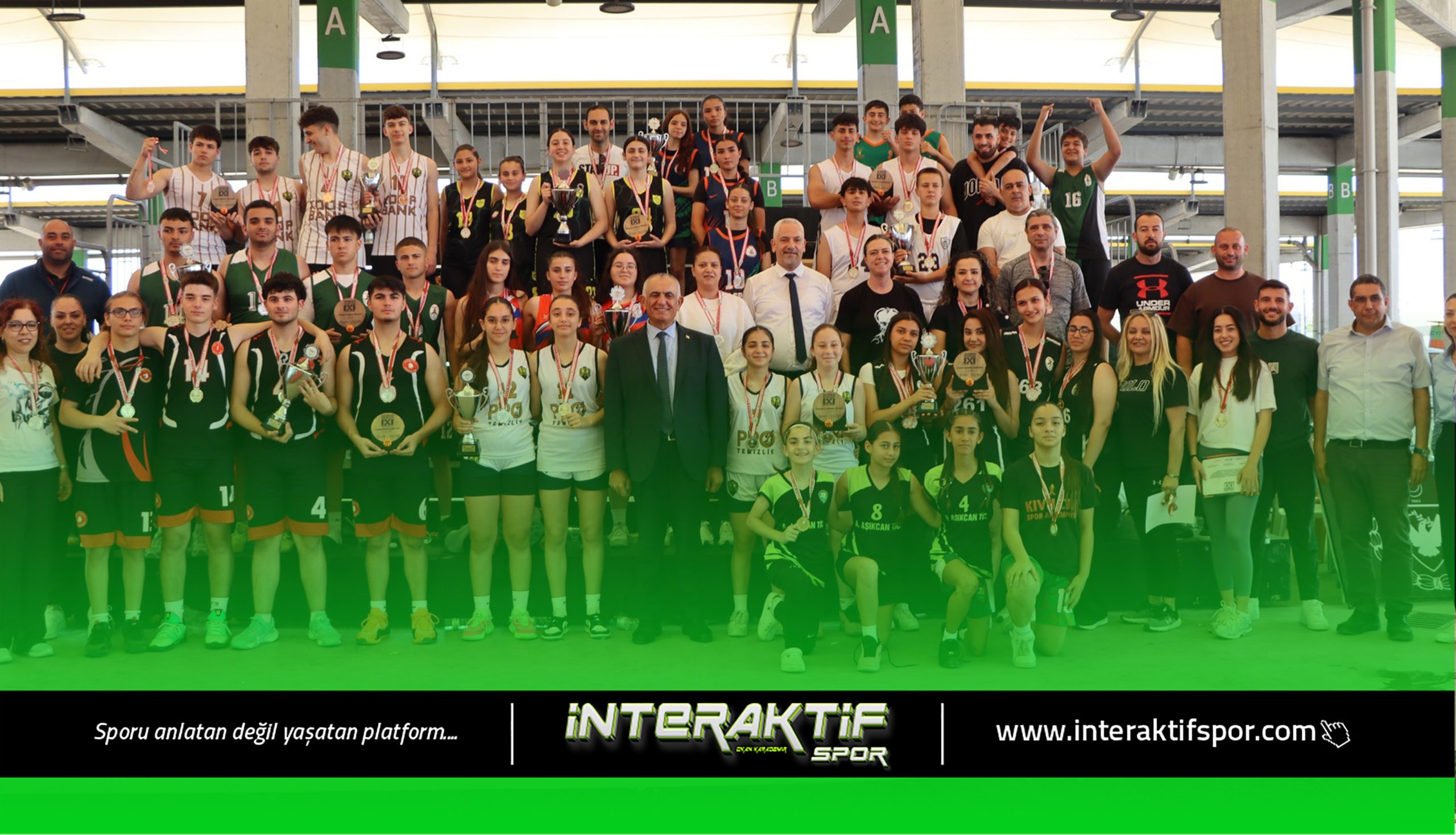 3X3 Ortaokul ve Liseler Arası Basketbol Turnuvası tamamlandı.