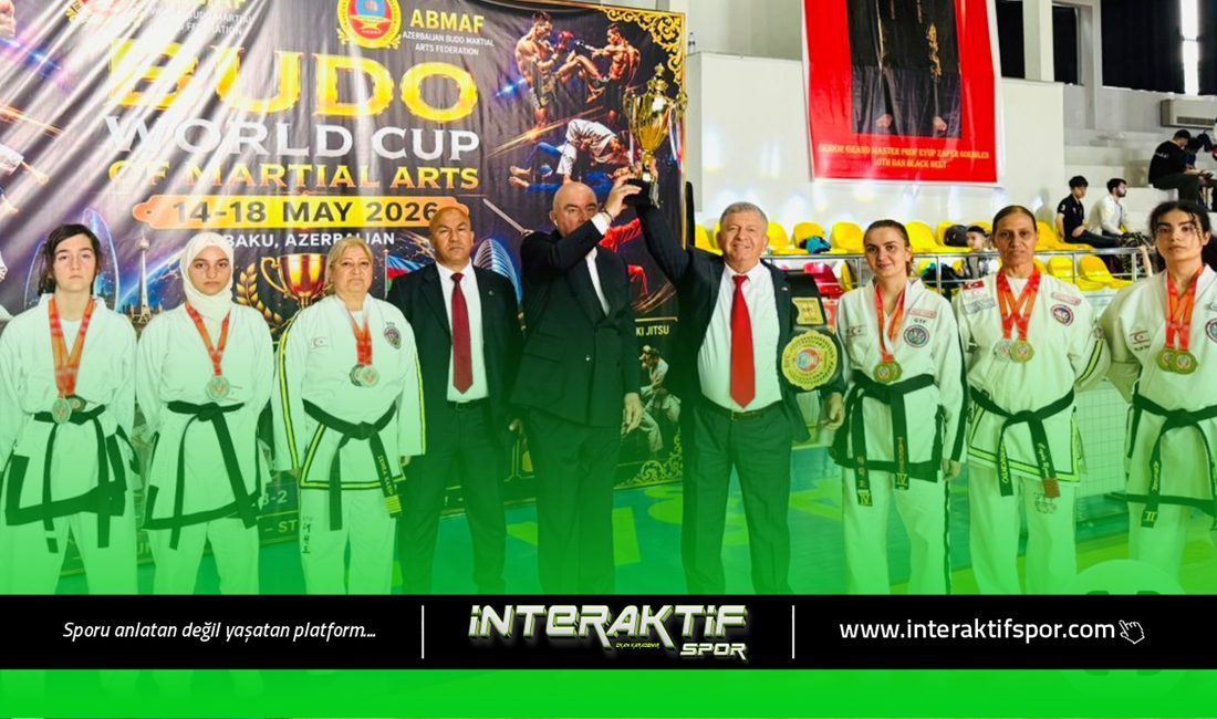 2026 Dünya Budo Kupasında kadınlarımız Hyong/Kata disiplininde şampiyon oldular.