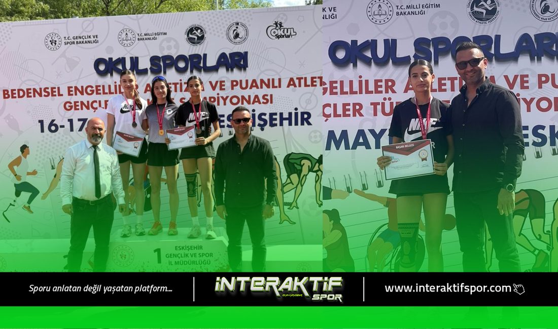 Türkiye Liseler Atletizm Finalleri’nde Hala Sultan İlahiyat Koleji sporcusu Damla