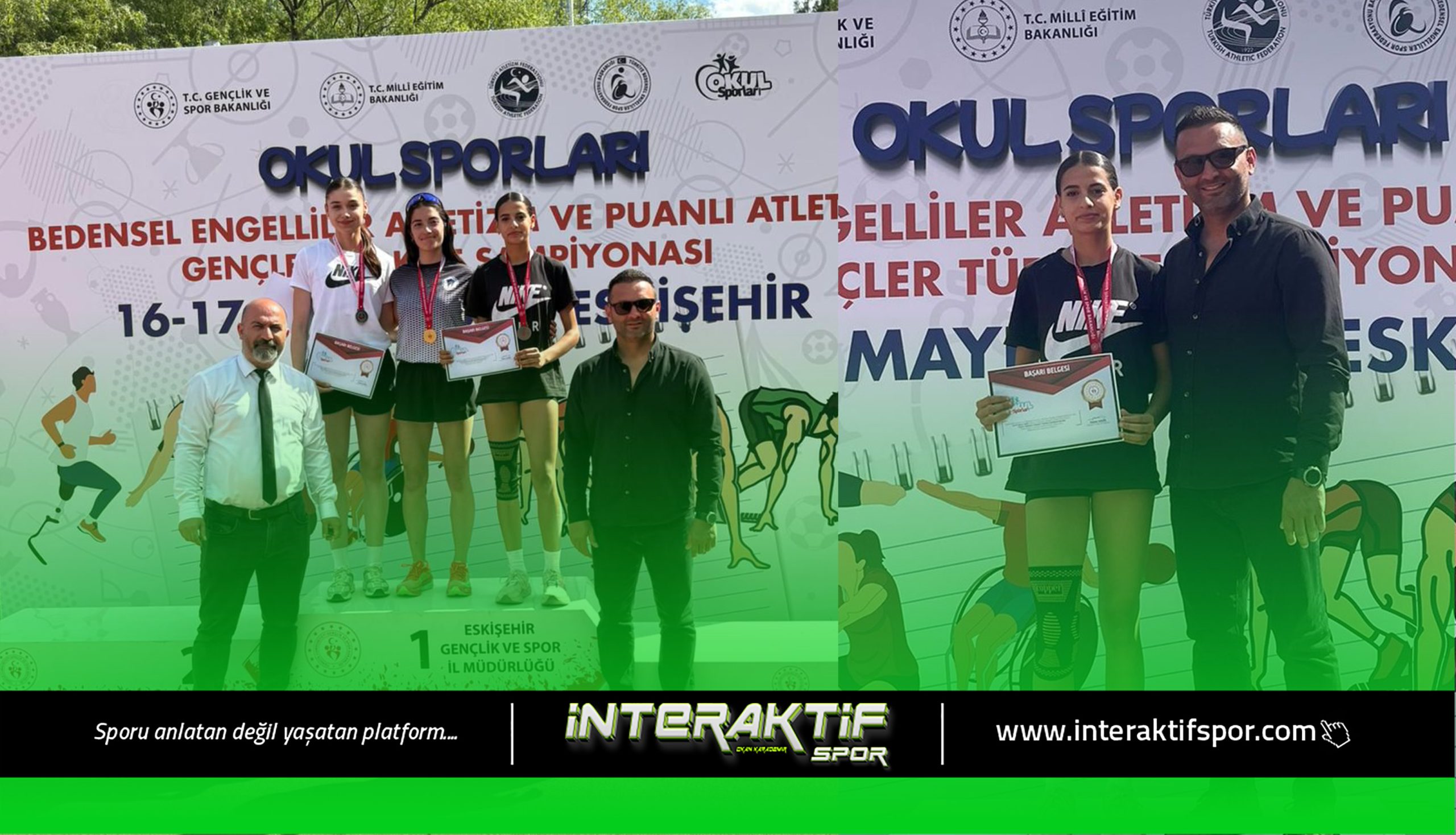 Türkiye Liseler Atletizm Finalleri’nde Hala Sultan İlahiyat Koleji sporcusu Damla