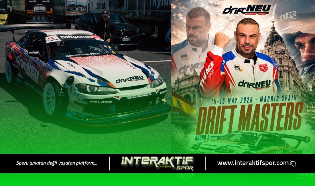 Avrupa’nın en prestijli drift organizasyonu olan Drift Masters Grand Prix
