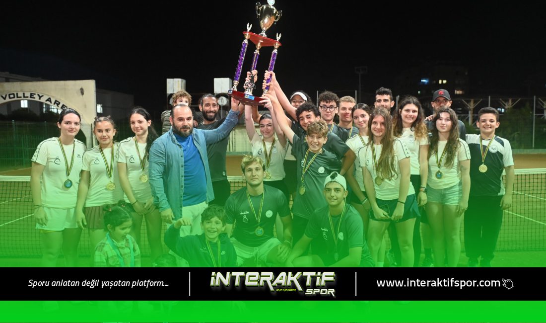 Cahit Kasaboğlu Kulüpler Arası Tenis Ligi şampiyonu, Kasaboğlu’nun uzun yıllar