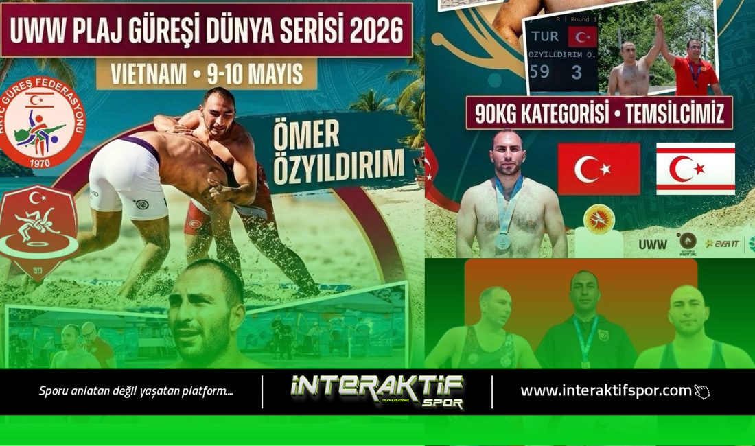 Milli güreşçimiz Ömer Özyıldırım, UWW (Dünya Güreş Birliği) tarafından düzenlenecek