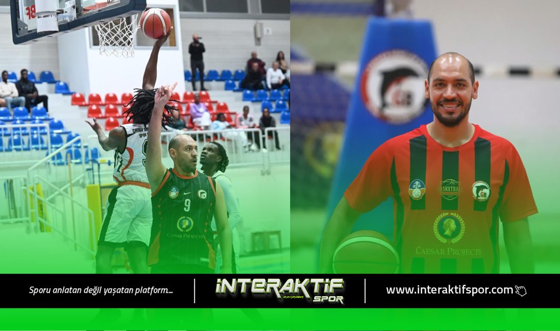 Caesar Larnaka Gençler Birliği antrenörü ve kaptanı Hasan Kasap, Basketbol