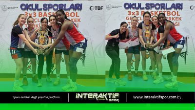 Okul sporlarında Levent Kolej 3X3 genç kız takımı, Türkiye şampiyonu