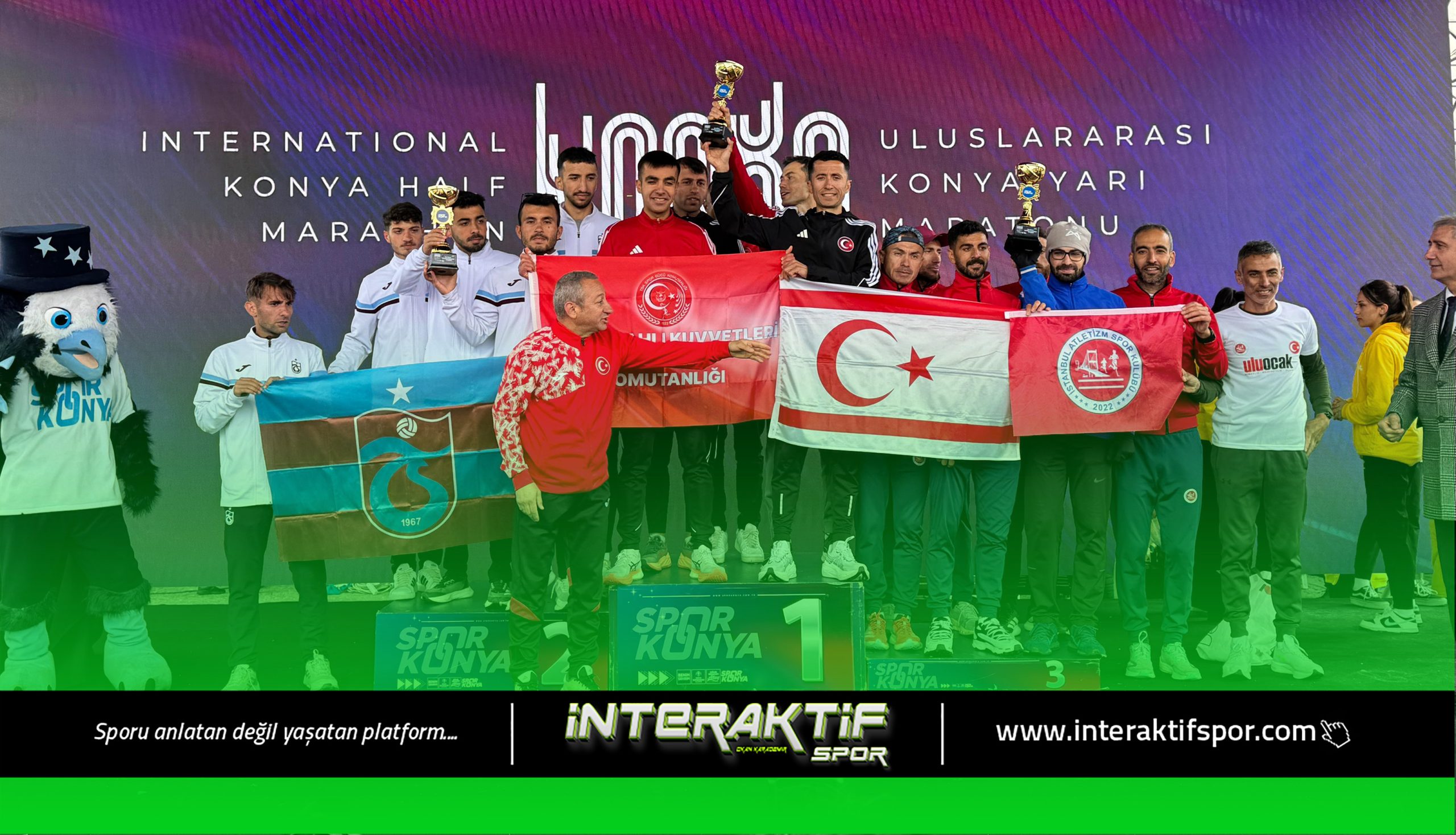 Türkiye Yarı Maraton Ligi'nde şampiyon KKTCl'i sporcuların da yer aldığı