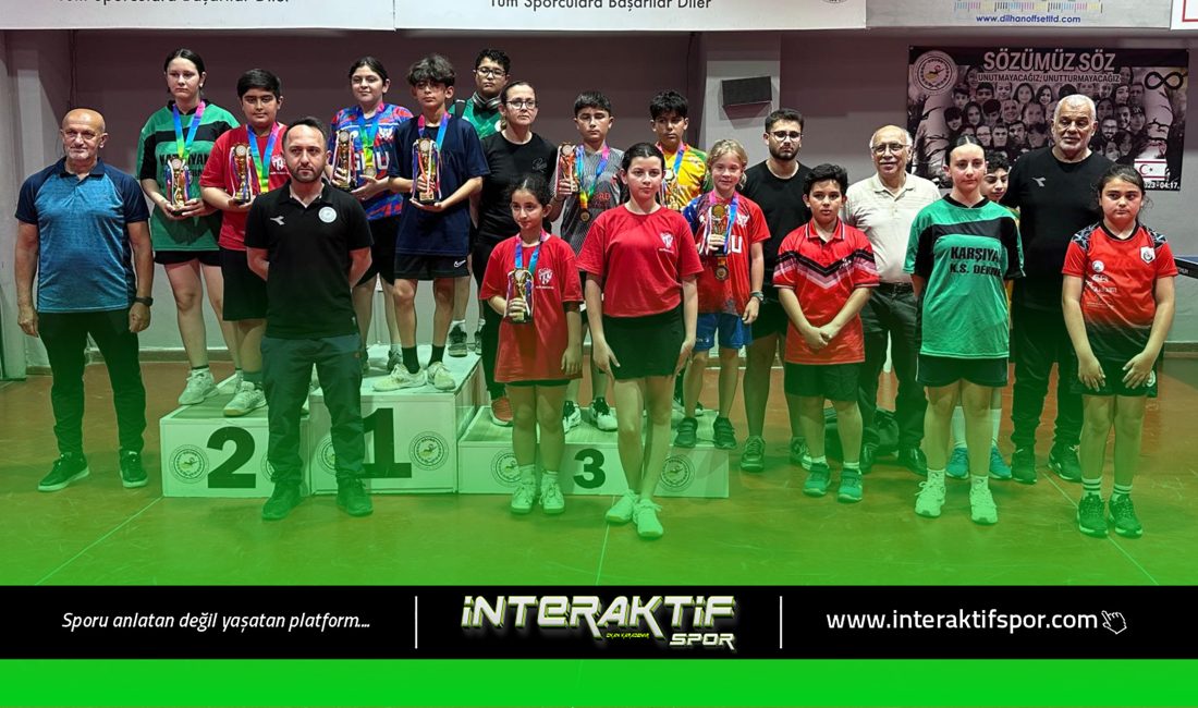 Kuzey Kıbrıs Masa Tenisi Federasyonu’nda düzenlenen U13 En İyiler Turnuvası