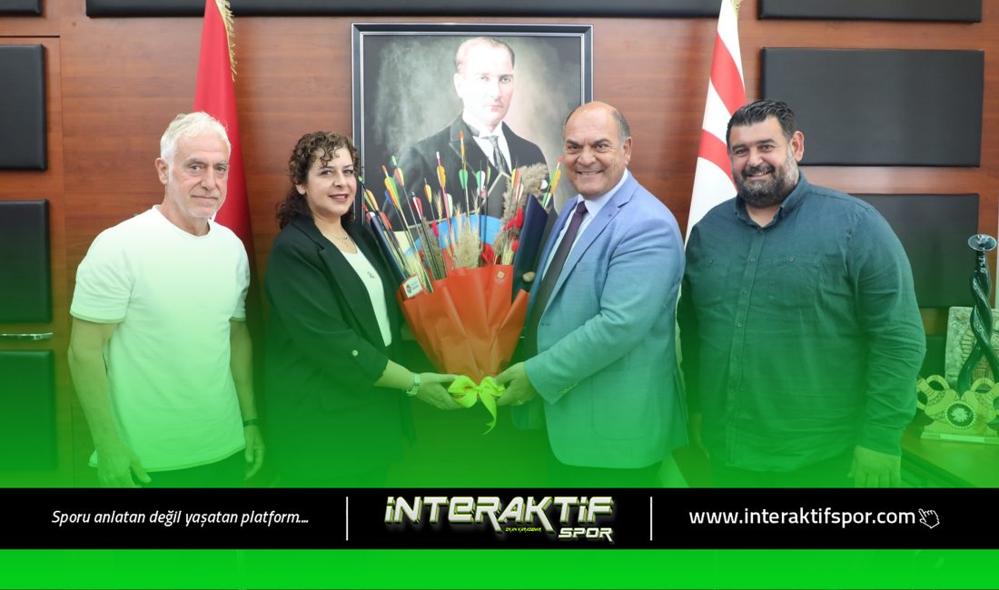 Değirmenlik Akıncılar Belediyesi Başkanı Ali Karavezirler, KKTC Okçuluk Federasyonu Başkanı