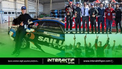 Ülkemizin genç Drift pilotu Rüzgar Okman, katıldığı Türkiye Drift Şampiyonası