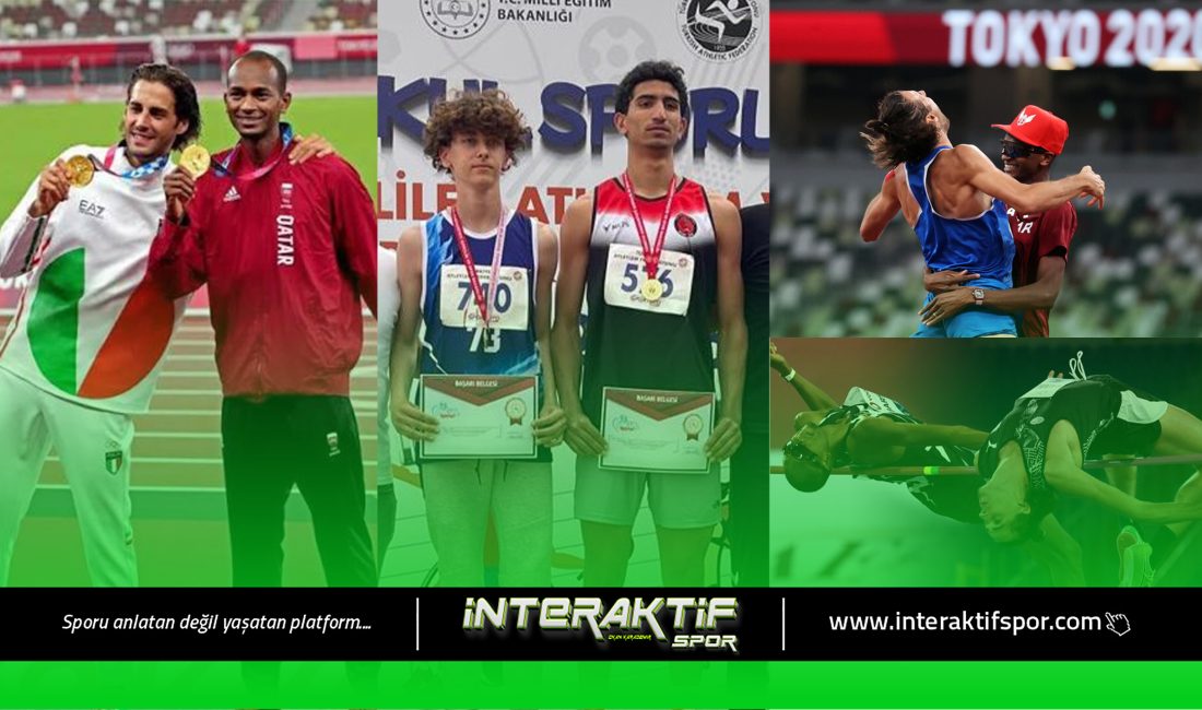 Eskişehir’de düzenlenen Liseler Atletizm Final Yarışlarında yüksek atlamada kişisel en