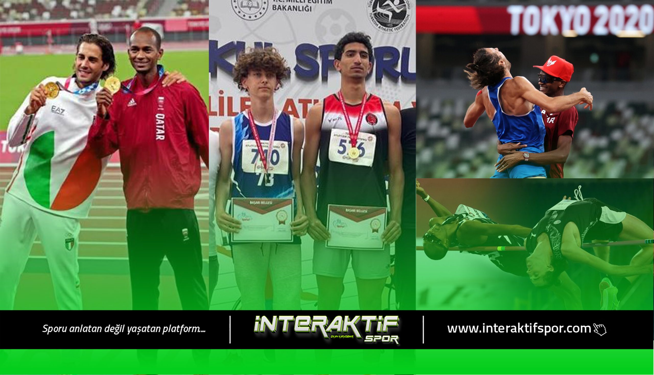 Eskişehir’de düzenlenen Liseler Atletizm Final Yarışlarında yüksek atlamada kişisel en