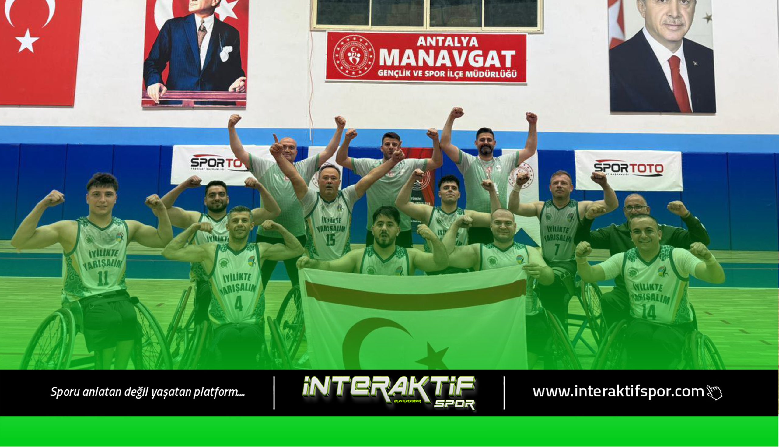 Türkiye Tekerlekli Sandalye Basketbol Play-Off Yarı Final Grubu'nu ikinci tamamlayarak