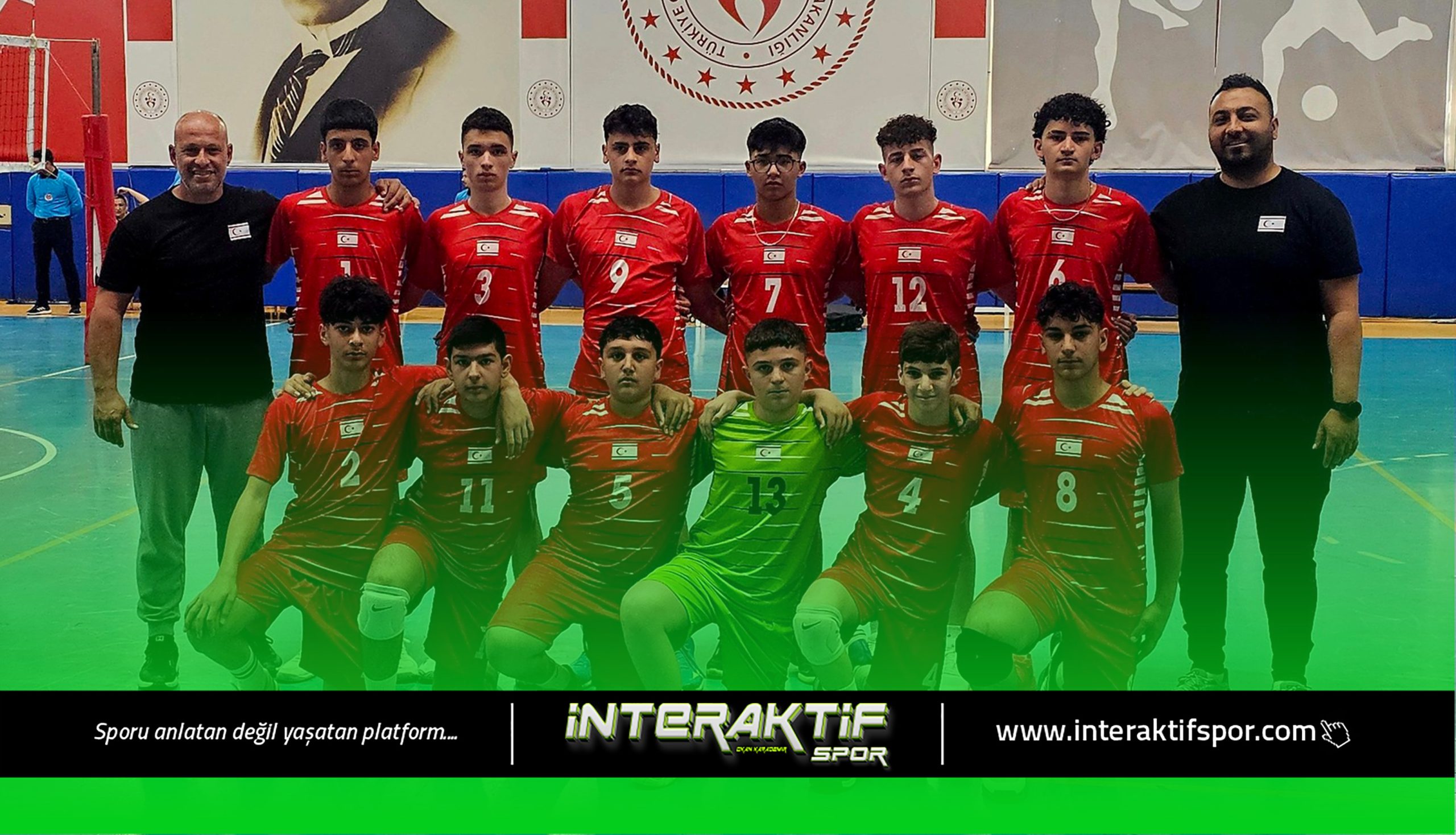 Voleybol Federasyonu U15 Erkek Takımı, 21-28 Haziran tarihlerinde Eskişehir’de düzenlenecek